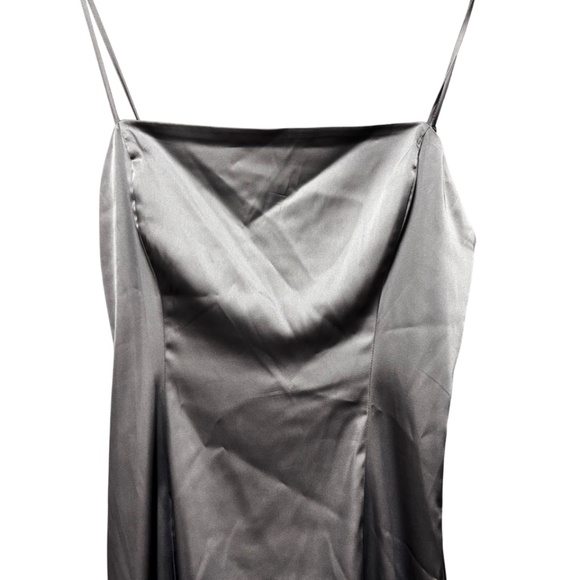 Sunday Best | Women's Satin Slip Dress - Picture 2 of 7
